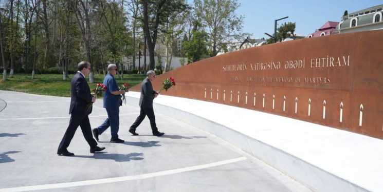 Özbəkistan Respublikasının Baş prokurorunun rəhbərlik etdiyi nümayəndə heyəti Gəncədə olub