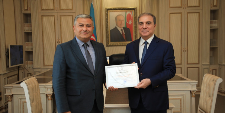 Niyazi Bayramov AzTV-nin bölgə müxbiri ilə görüşüb