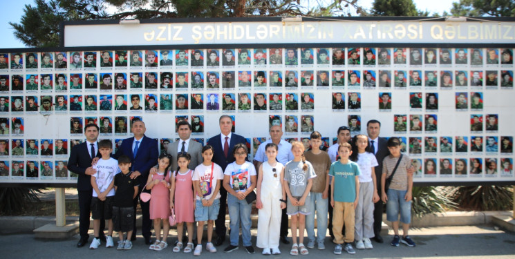 Gəncədə şəhid övladları üçün “Yay məktəbi” layihəsinə start verilib