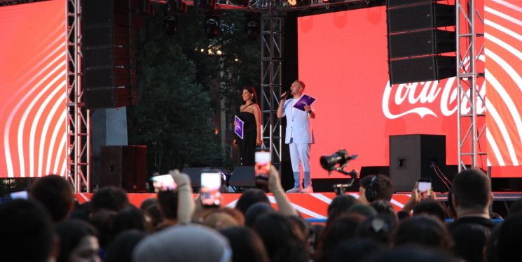 Gəncədə  “COCA-COLA İLƏ XƏZƏR YAY” festivalı keçirilib