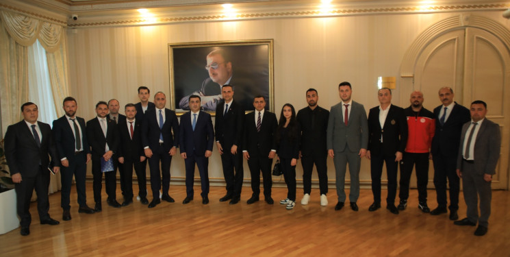 Türkiyənin Sakarya Vilayəti Gənclər və İdman İdarəsinin nümayəndələri Gəncəyə səfər ediblər