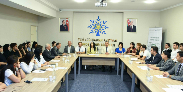 Gəncədə “Sağlam həyat tərzinin təşviqi” layihəsinin açiliş tədbiri keçirilib